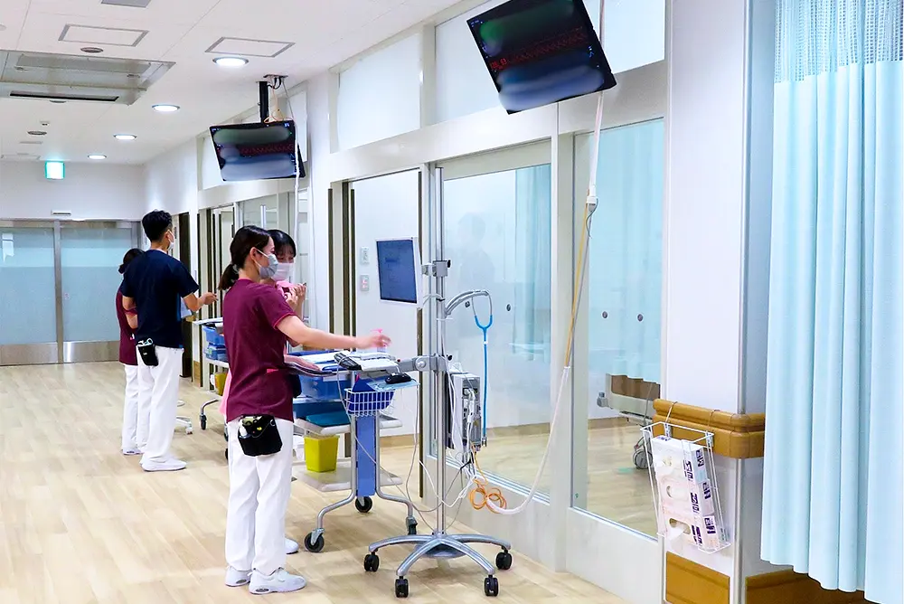 集中治療室（ＩＣＵ）